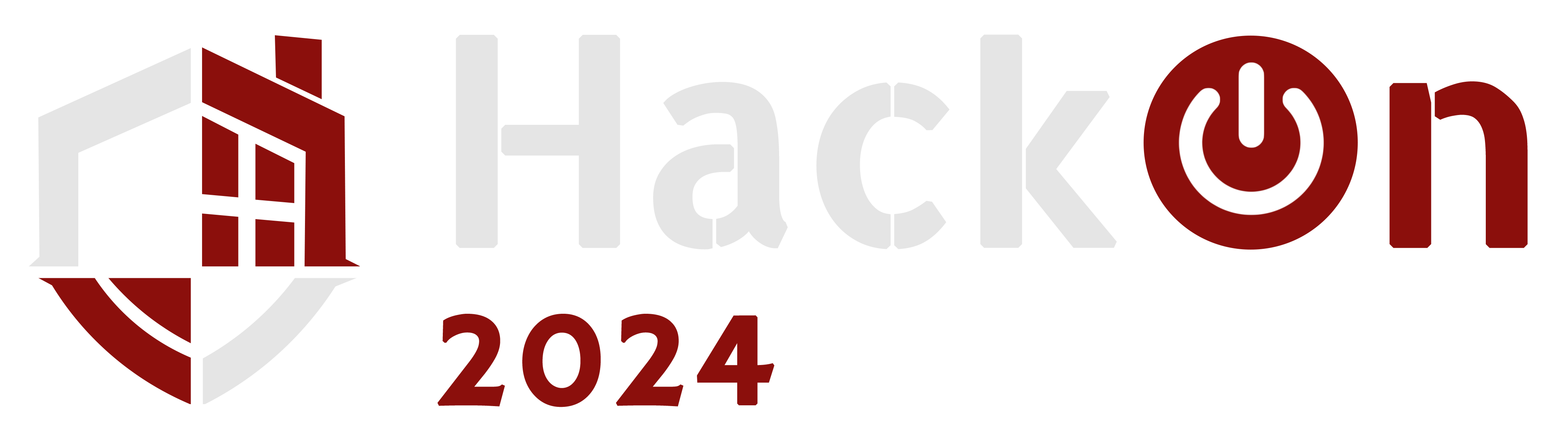 Logo oscuro HackOn en horizontal